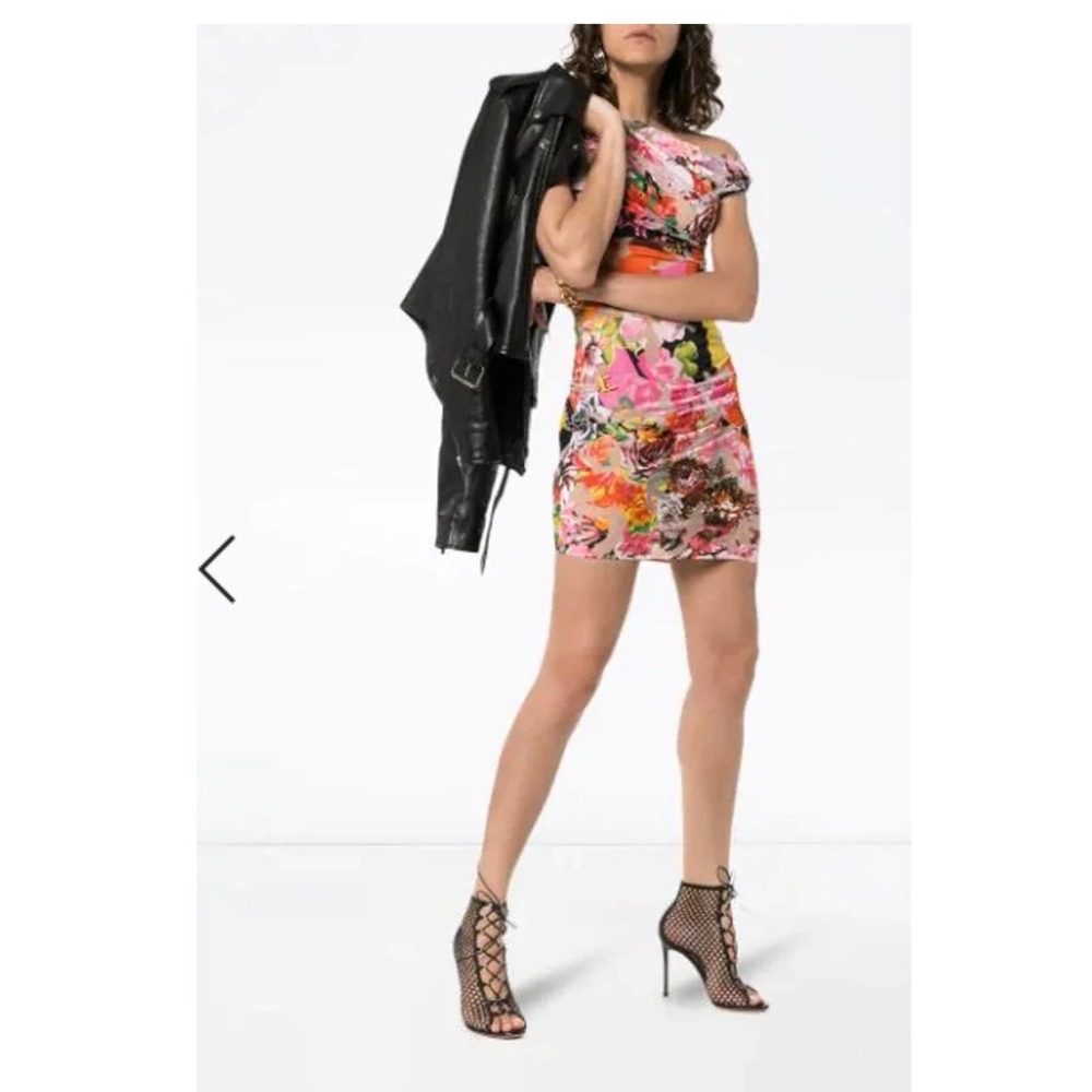 Versace Dress sz 38 Floral Mania Sleeveless - Picture 2 of 11